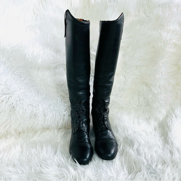 Made In Italy Ariat 55701 Crowne Pro Field Boot Riding Boots Size 8 - Picture 1 of 13